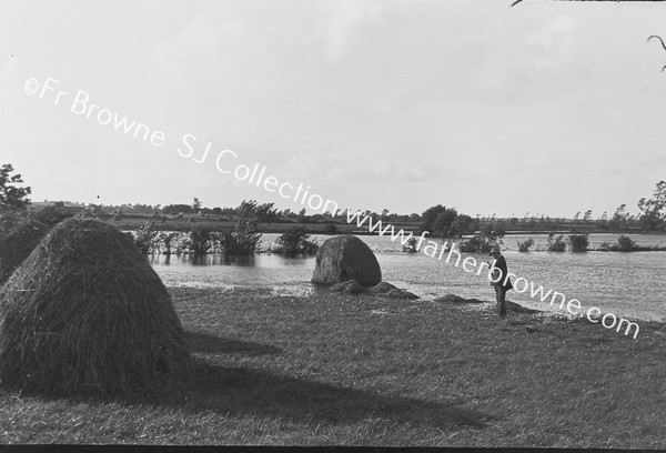 SALVING THE HAY FROM FLOODED FIELDS